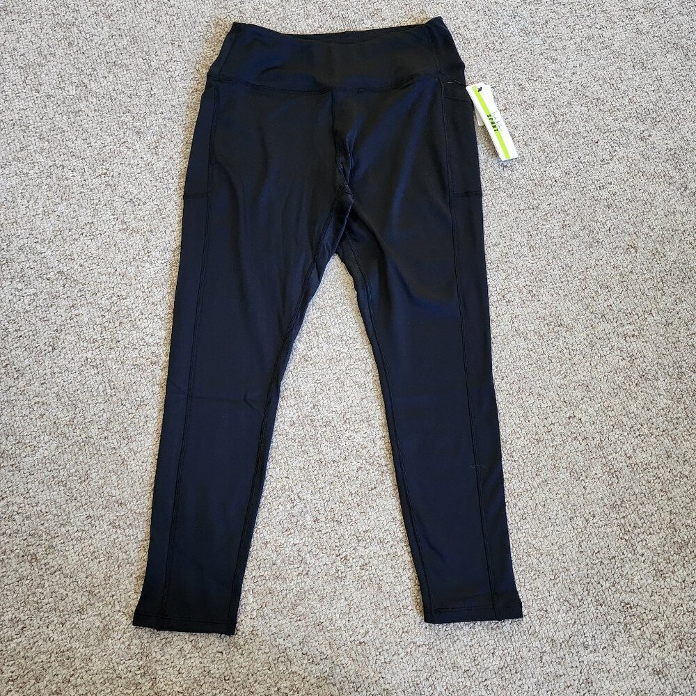 NWT Nicole Miller Sport Women's Athletic Leggings Size Medium